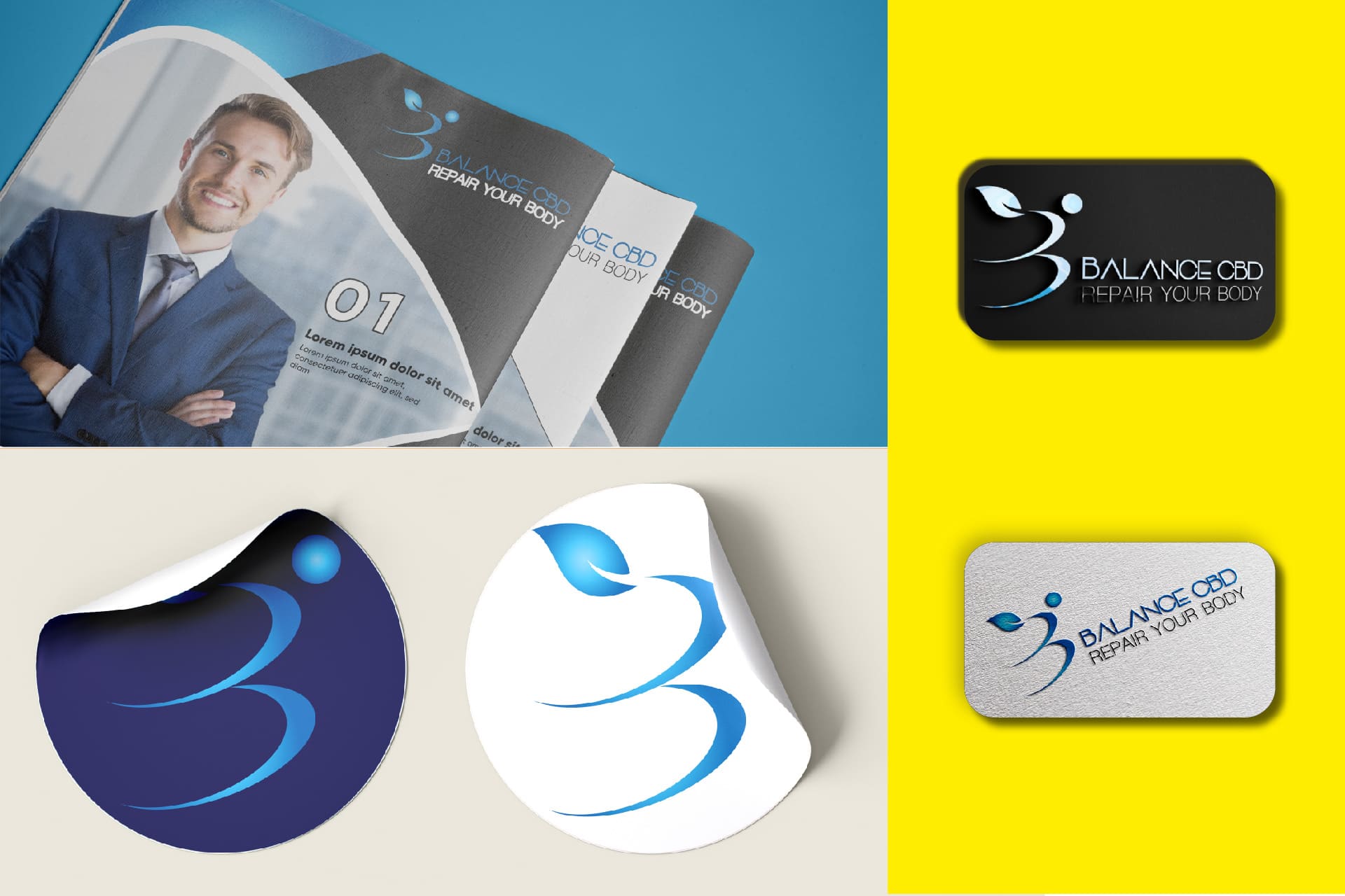 Balance CBD – Diseño editorial y Merchandising